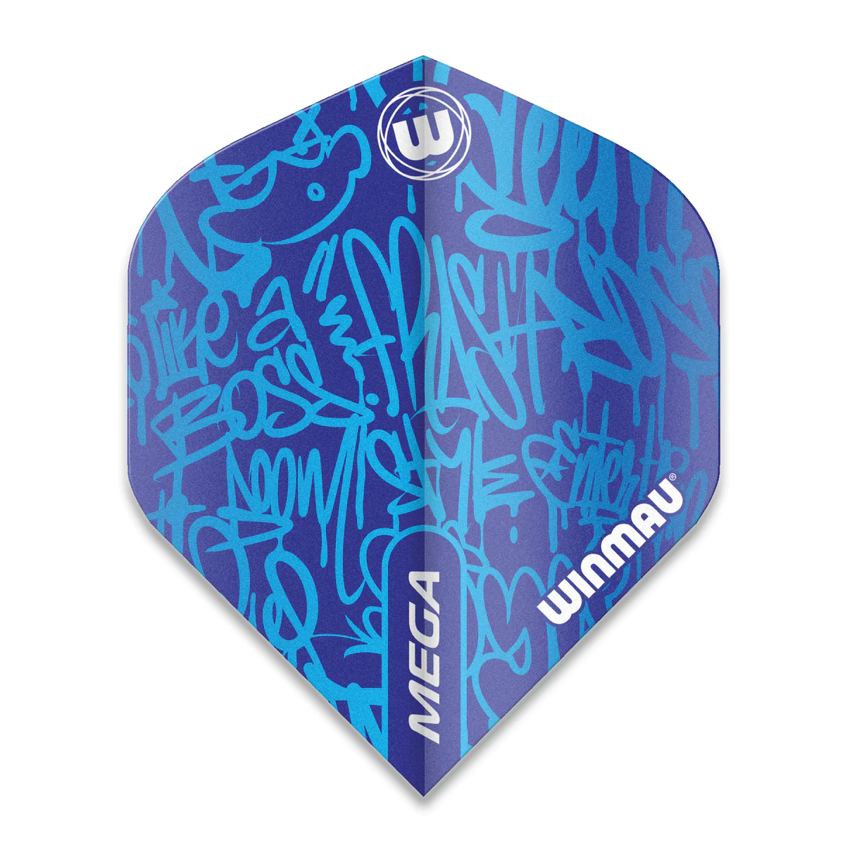 Mega Standard Winmau Flight - Blue