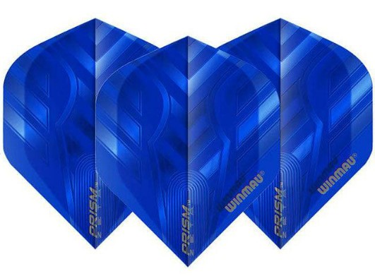 Prism Zeta Standard Winmau Dart Flights - blau