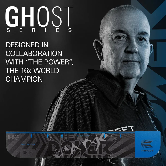 Phil Taylor Abwurflinie - Target Ghost - The Power