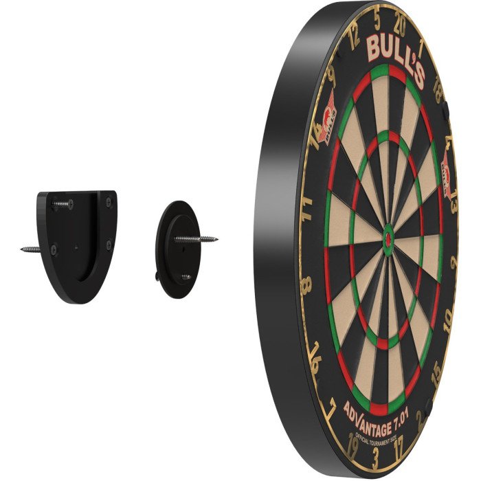 Bull's U Fixing Bracket - Wandhalterung Bristle Board - schwarz