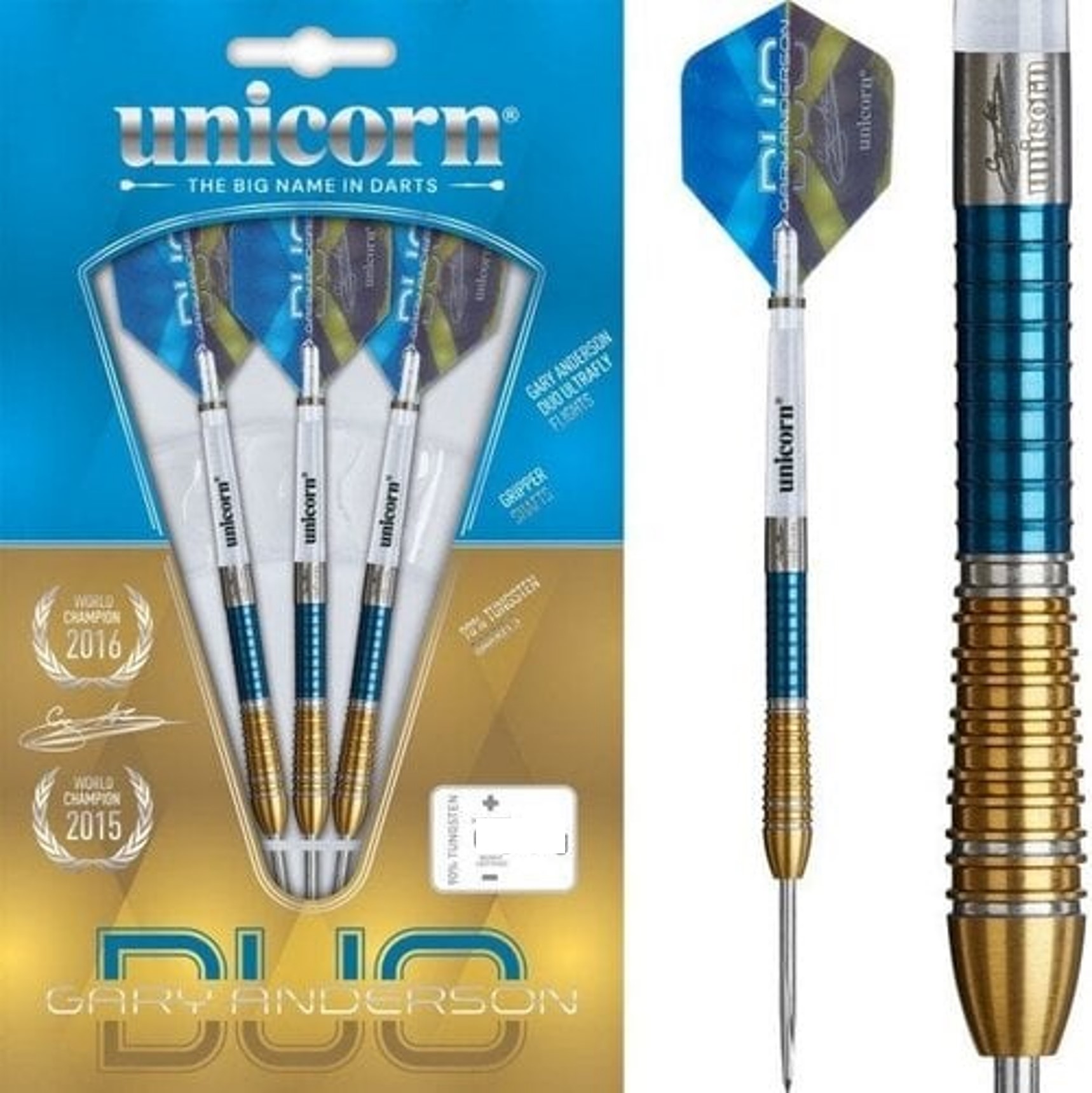 Gary Anderson Duo Phase 6 Unicorn - Steeldart