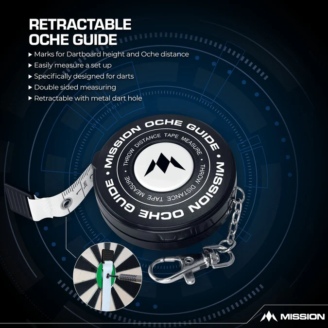 Mission Dartboard Massband - Board and Oche Guide - Abstandsmesser