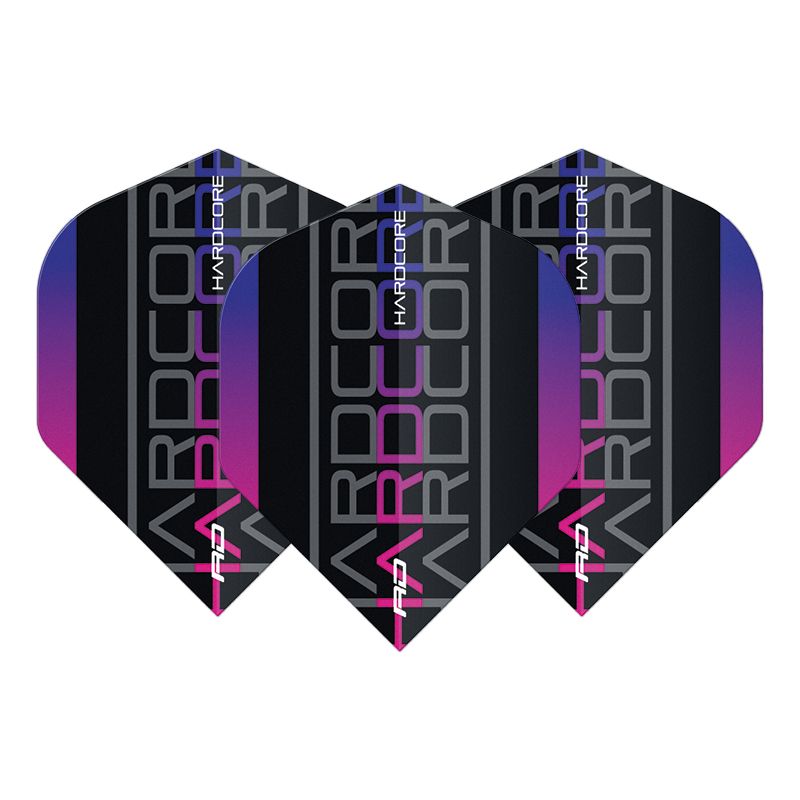Hardcore XT Triple Flights RedDragon - Purple