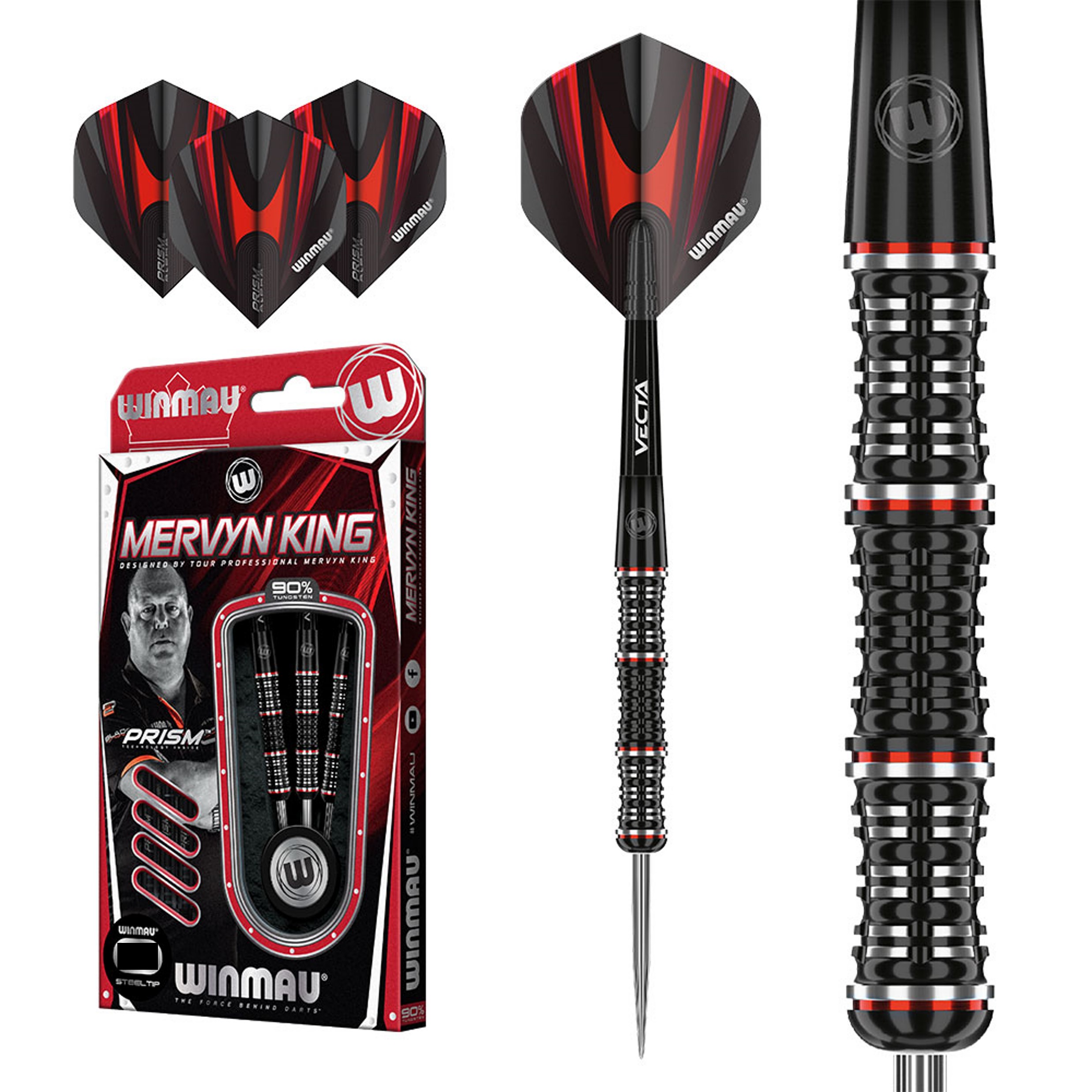 Mervyn King Special Edition Winmau - Steeldart