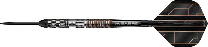 Mission Tycho Darts - 95% Black & Bronze - Steeldart