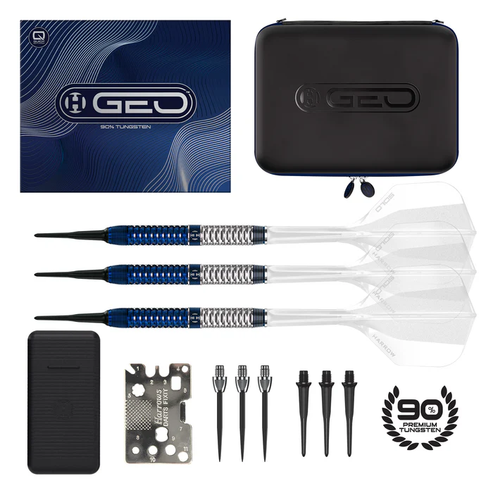 Harrows Geo Parallel Soft Tip 90% Tungsten - Softdart
