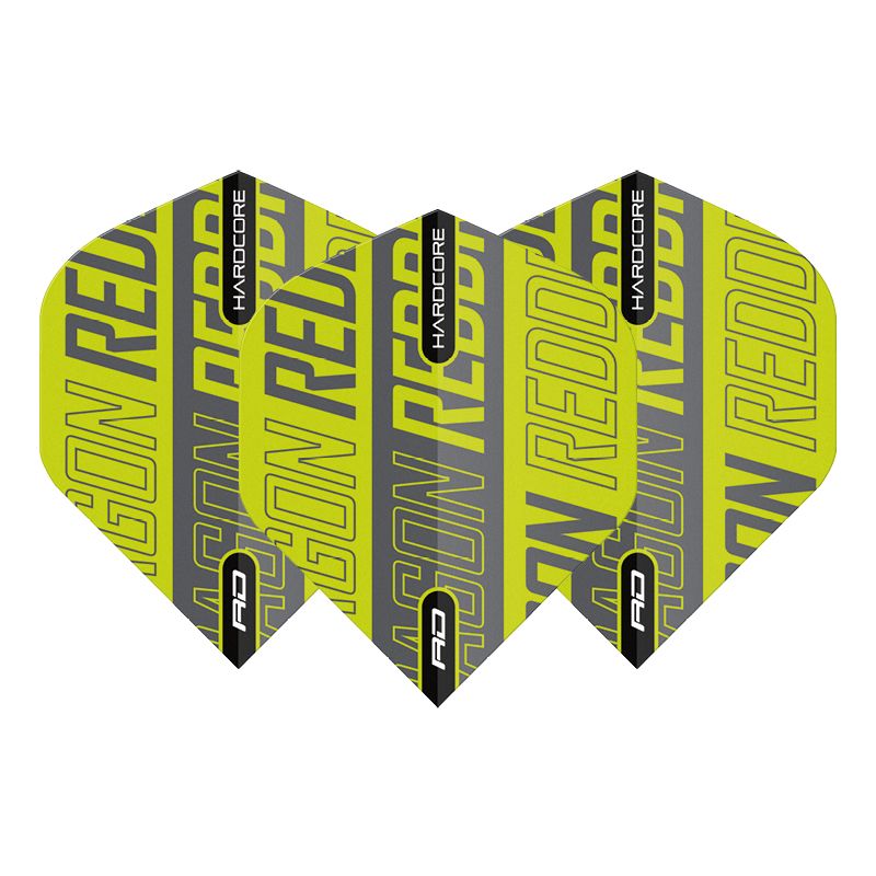 Hardcore XT Flights RedDragon - Green & Black Print