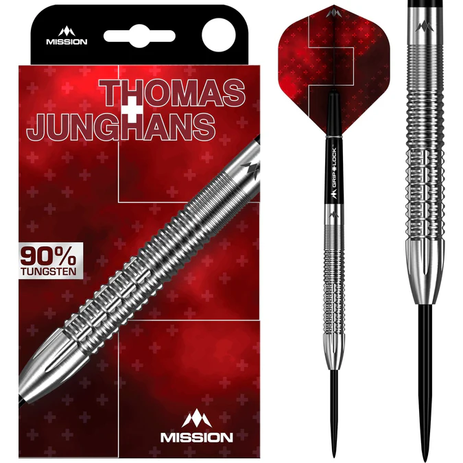 Thomas Junghans Mission 90% Tungsten Darts - Silver - Steeldart