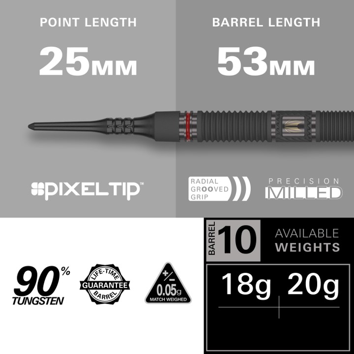Scope 10 90% Target Soft Tip Darts 2024 - Softdart