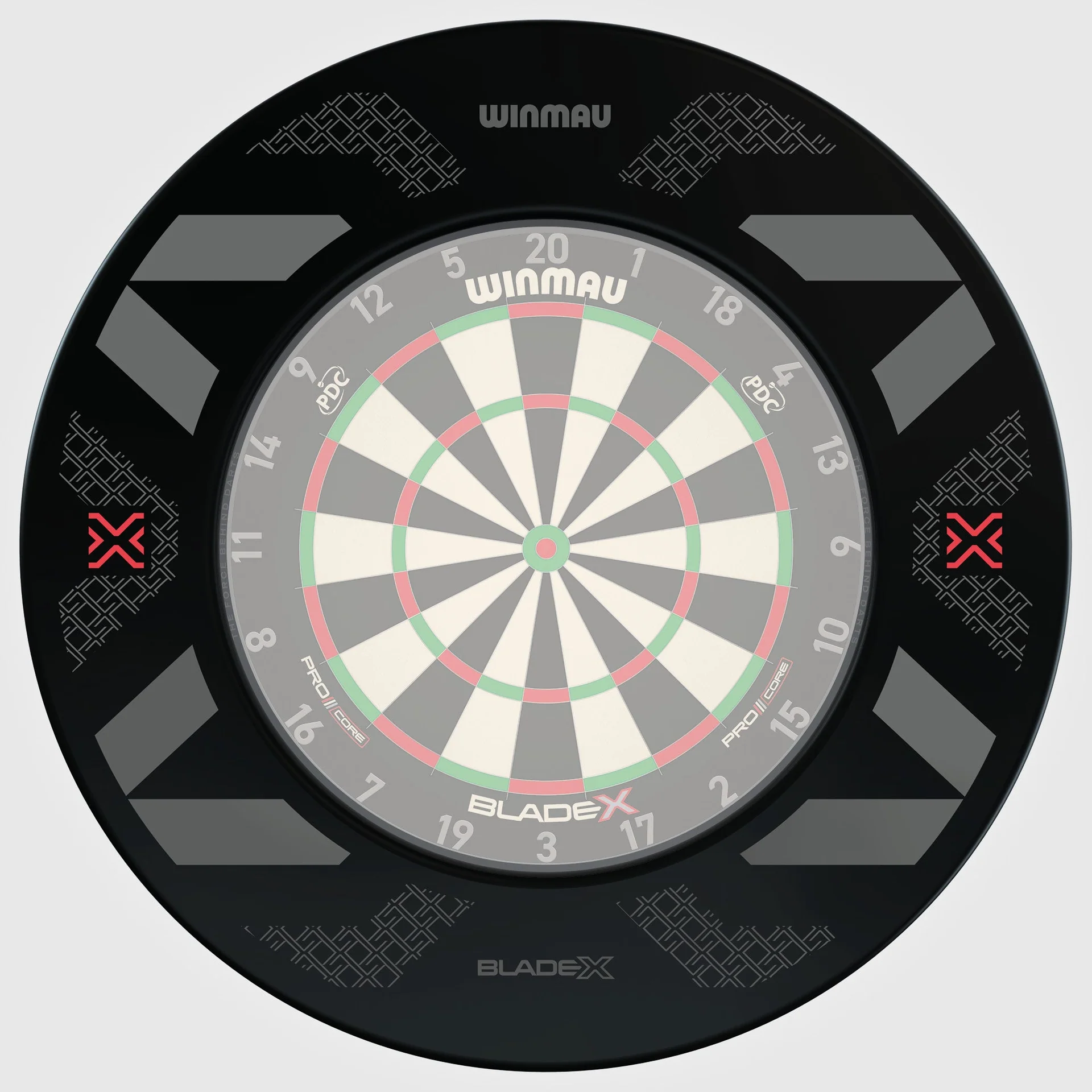 Winmau Blade X Dartboard Surround - black