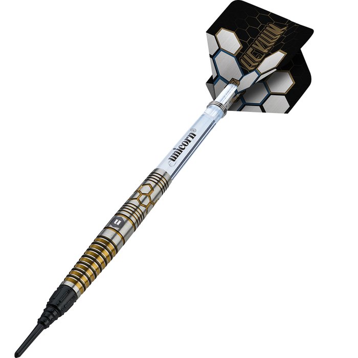 Unicorn Hexium 3 Gold Black 90% Tungsten - Softdart
