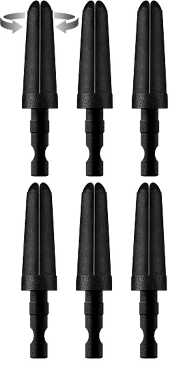 Harrows Carbon 360 Spin - Spare Ersatz Tops