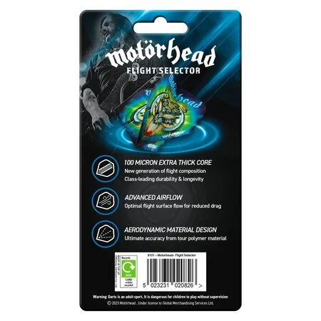 Motörhead Winmau Flight Collection