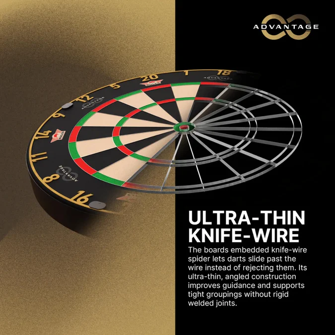 Bull's NL Advantage 8 Steeldartscheibe - Dartboard