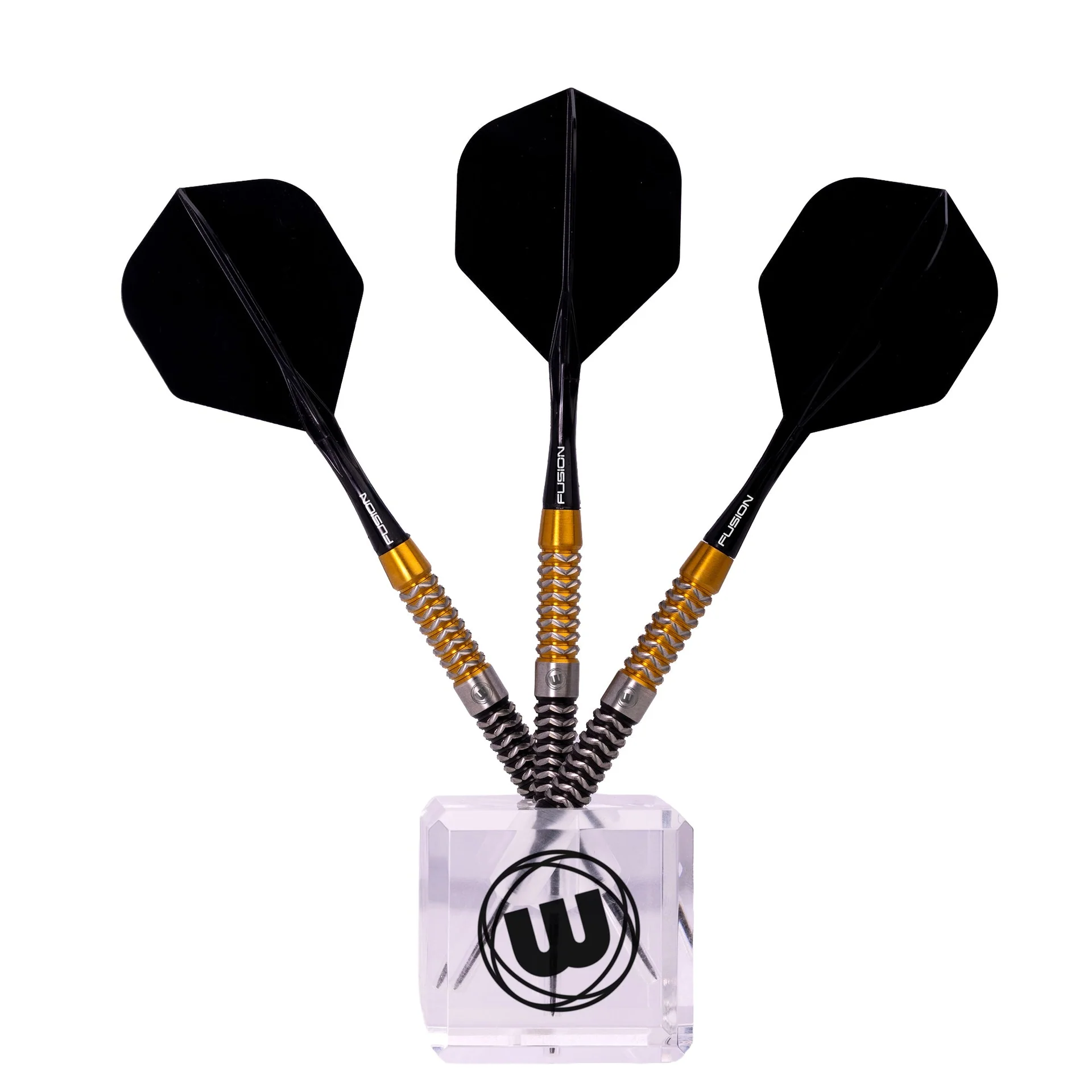 Winmau Würfel Darts Cube - Dartpfeil Ständer - clear