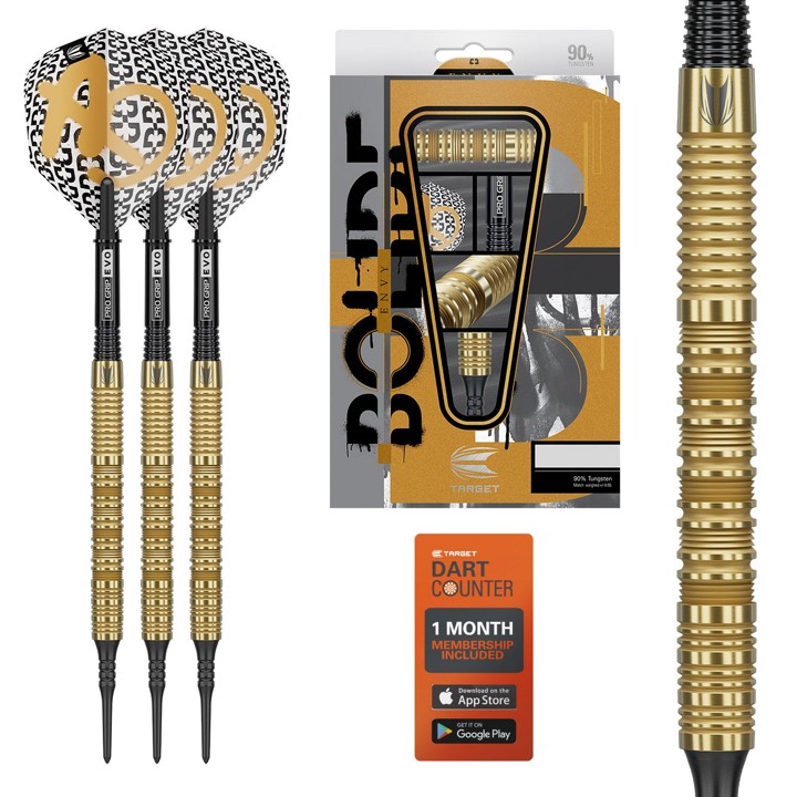 Target Bolide Envy 10 - 90% Tungsten - Softdart