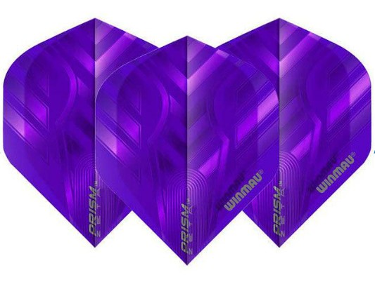 Prism Zeta Standard Winmau Dart Flights - violet