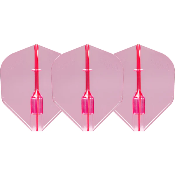 L-Style L3EZ Fantom Flights - Small Clear Pink