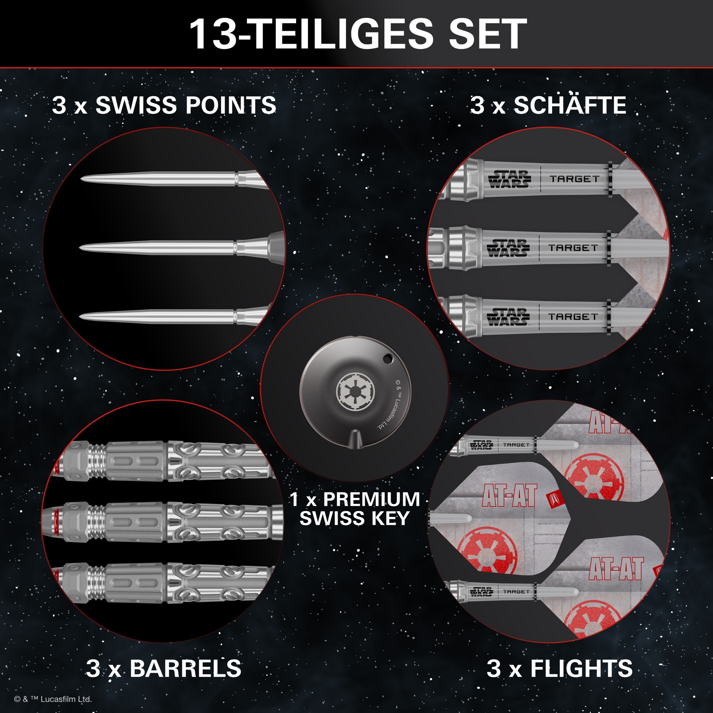 Target Star Wars AT-AT - Swiss Point - Steeldarts