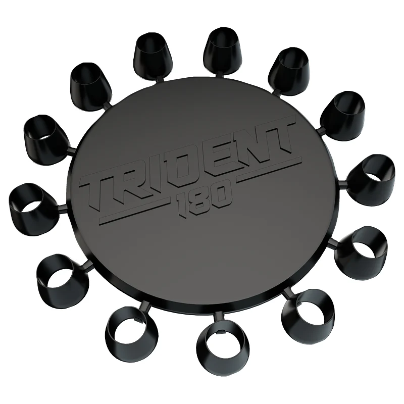 Winmau Trident 180 Dart Caps - Black