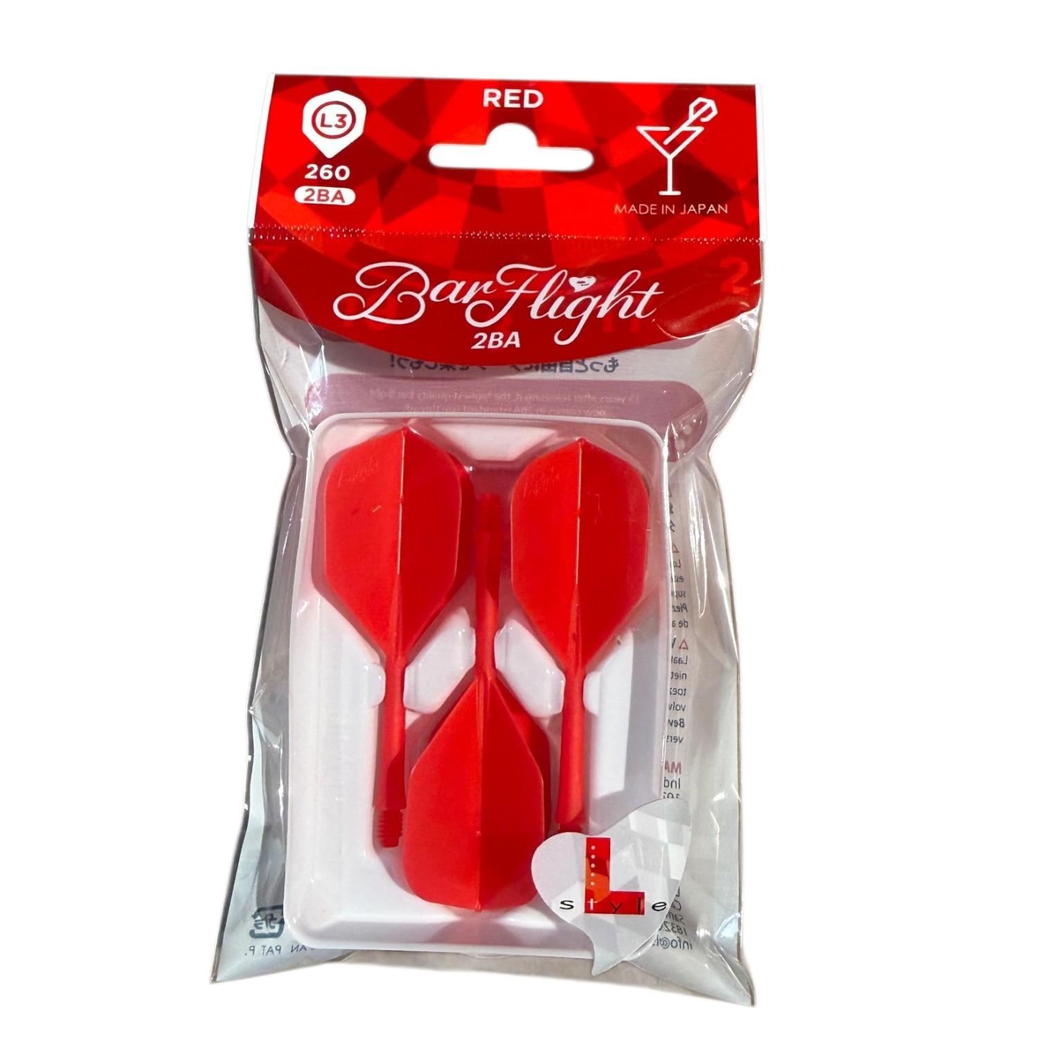 L-Style BarFlight 2BA - L3 Shape - Red