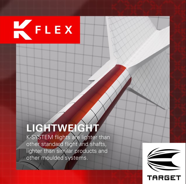 Target K-Flex No6 Flight System - Blue