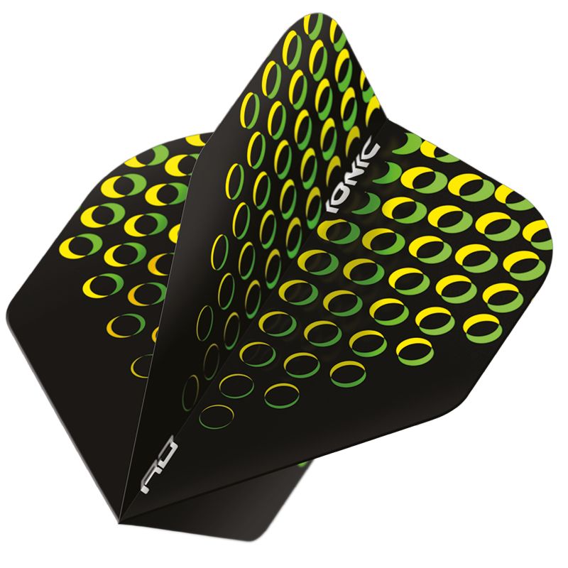 Hardcore Ionic Circles Flights RedDragon - Yellow