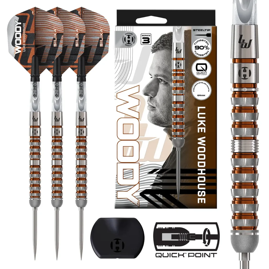 Luke Woodhouse Series 3 - Harrows Quick Point System - Steeldarts