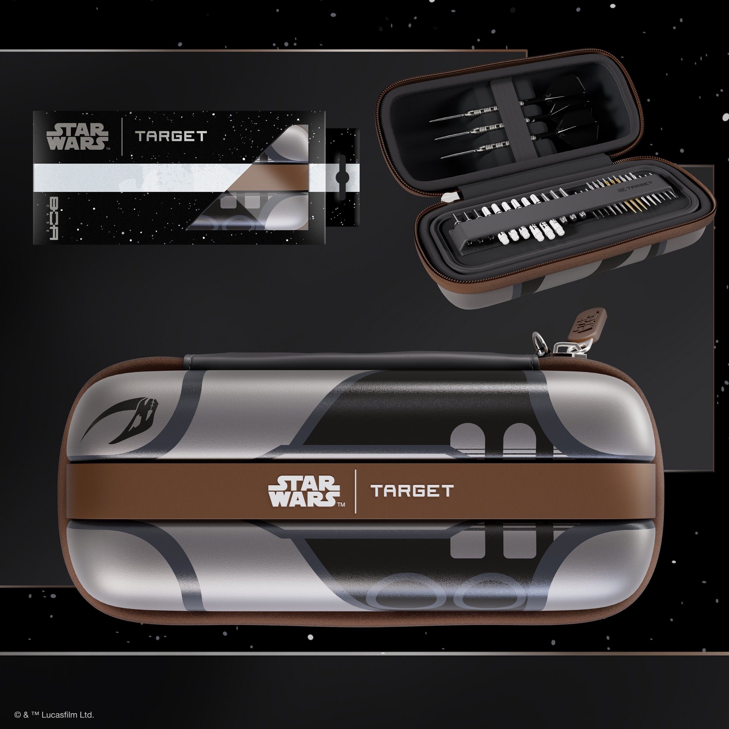 Target Star Wars Mandalorian Boa Dart Case - Darttasche