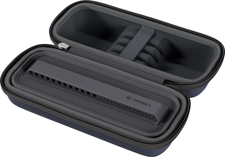 Target Boa Dart Case - Darttasche XL - Navy - Light Grey