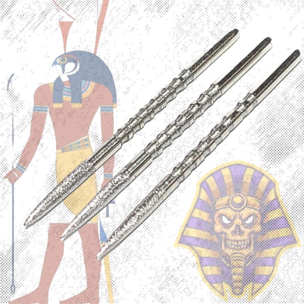 Pharaoh Points - Horus - Dartspitzen - Silver
