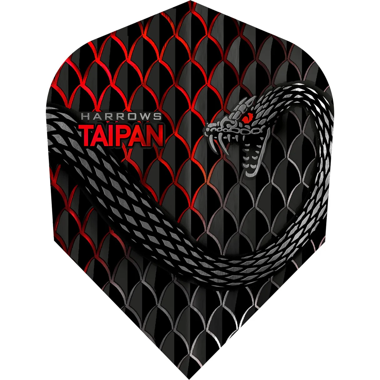 Harrows Taipan Dart Flights - No6 - Red