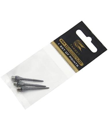 Titanium Grooved Conversion Target Point - Schwarz