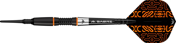 Mission Horizon Darts - 95% Black & Orange - Softdart