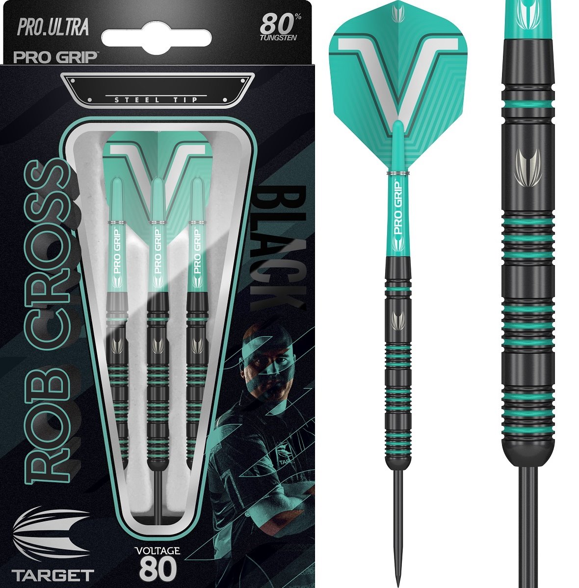 Target Rob Cross Black - Steeldart