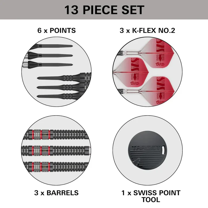 Nathan Aspinall 95K Edition Target Soft Tip - Softdart