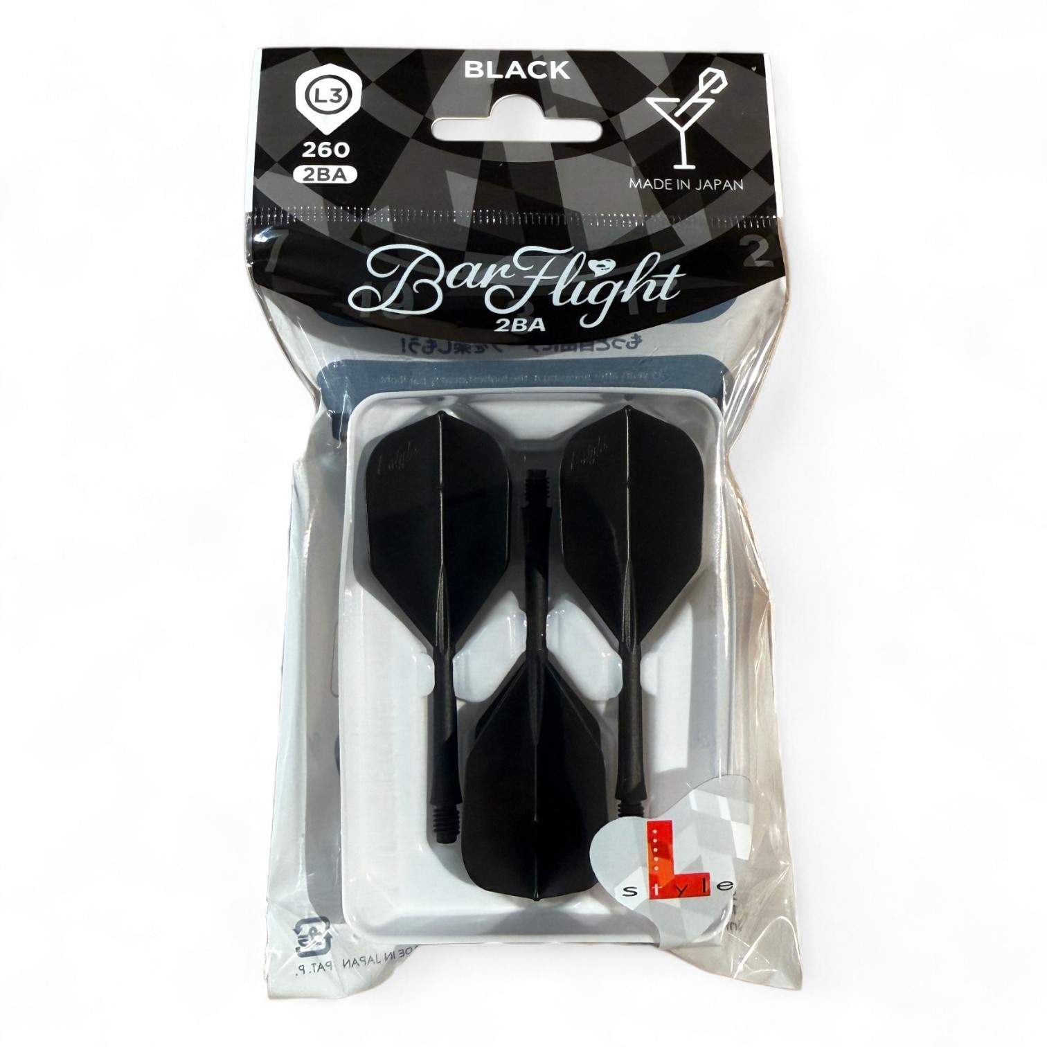L-Style BarFlight 2BA - L3 Shape - Black