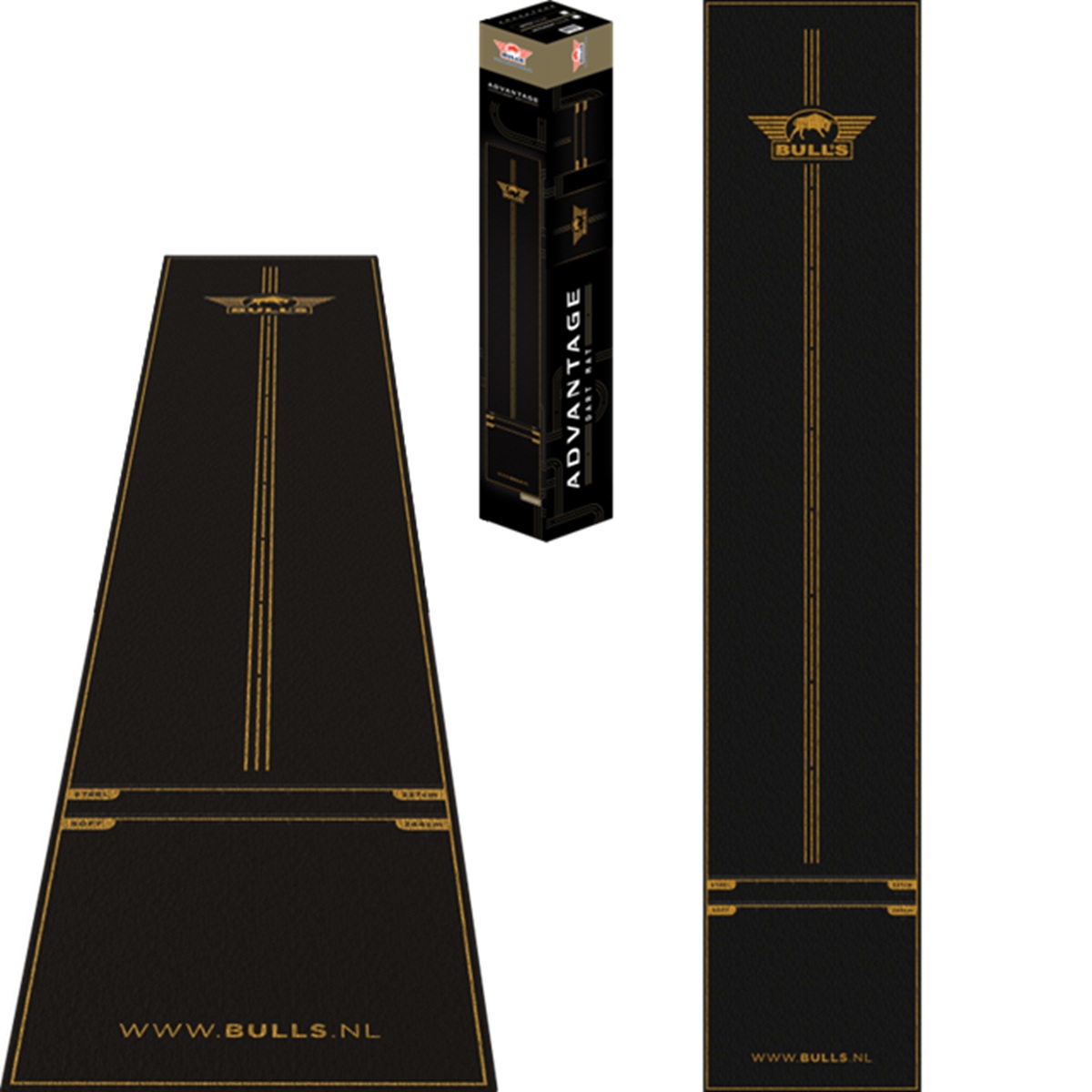 Bull's NL Advantage Carpet Dartmatte - 300x85 cm