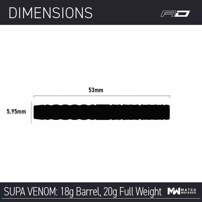 Peter Wright Hypa Venom -Softdart