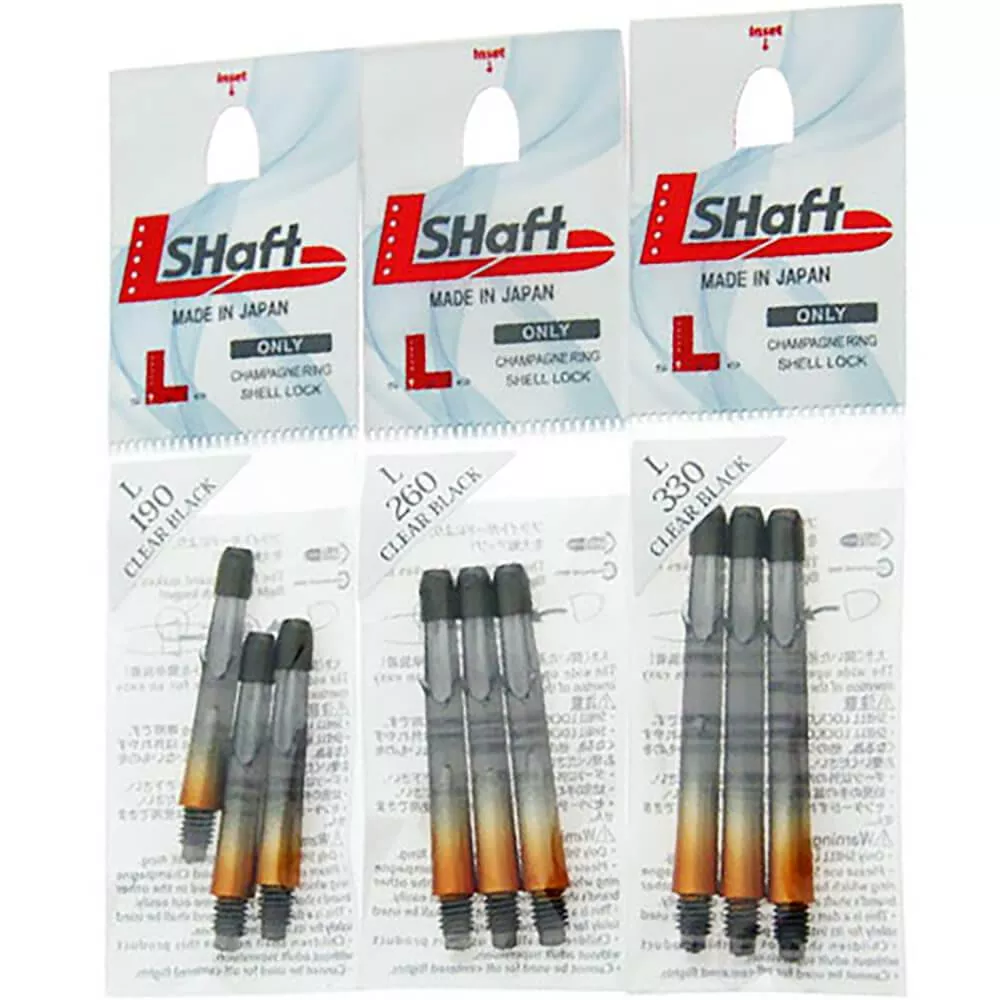 L-Style Two Tone L-Shaft - Black-Orange
