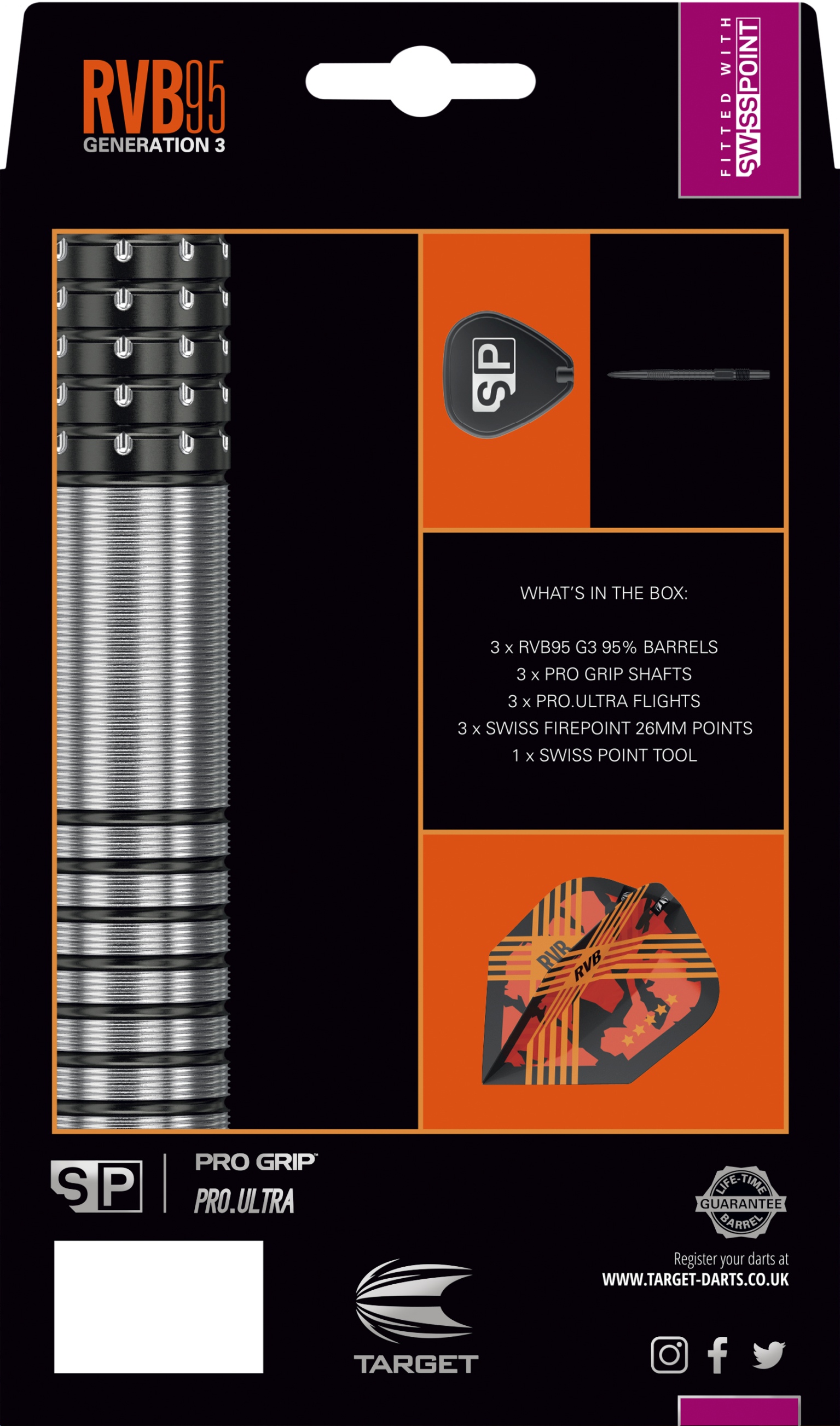 Raymond van Barneveld RvB Gen 3 - Steeldart