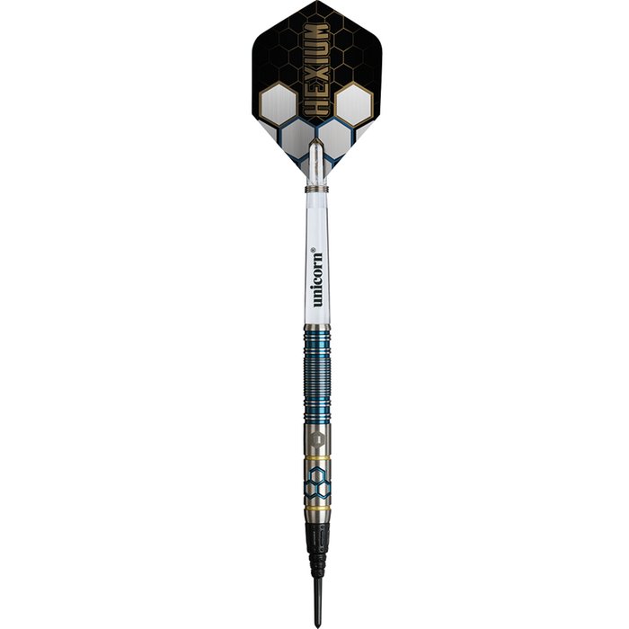 Unicorn Hexium 2 Blue Gold 90% Tungsten - Softdart