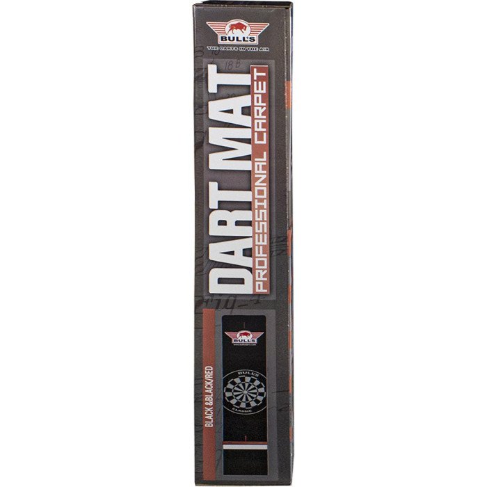 Bulls NL Carpet Dartmatte inkl. Oche 300 x 90 - Black/Red
