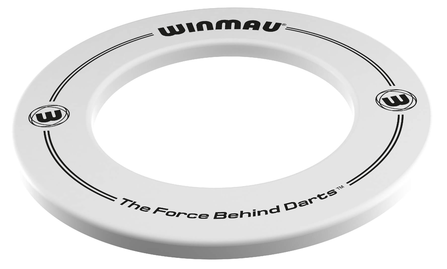 Winmau Dartboard Surround mit Aufdruck - Weiss