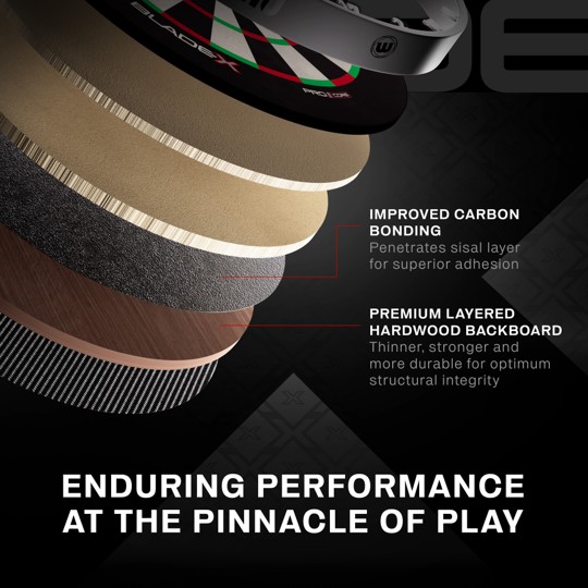 Winmau Blade X PDC Carbon Dartboard