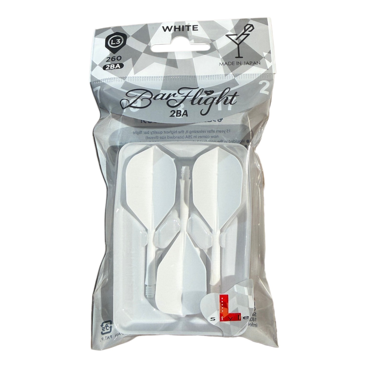 L-Style BarFlight 2BA - L3 Shape - White