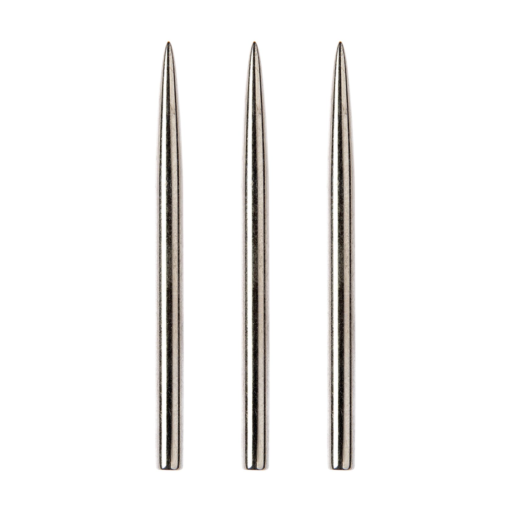 Winmau Standard Silver-Effect Point - Wechselspitzen silber