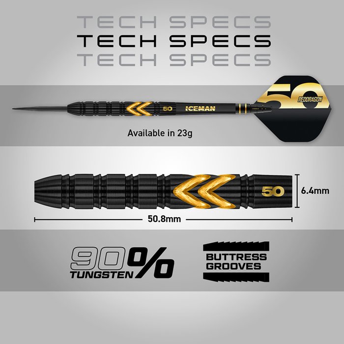 Gerwyn Price - 50 Years Red Dragon - Limited Edition Steeldart