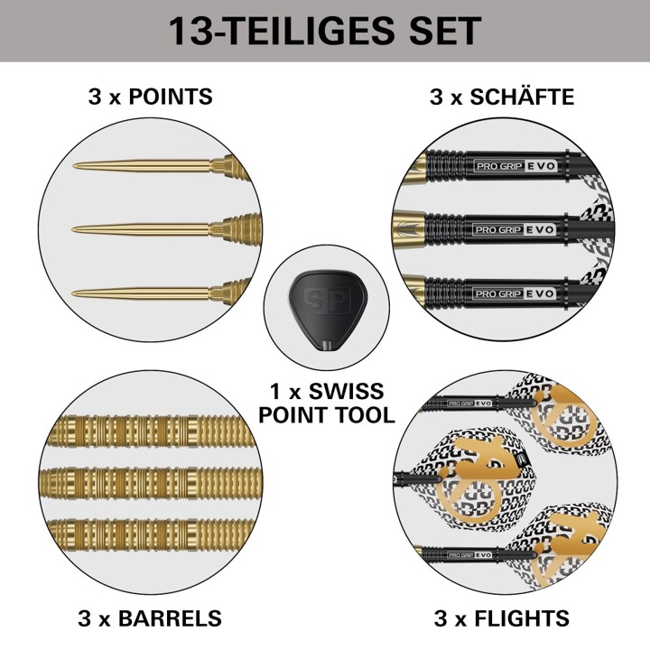 Target Bolide Envy 01 - 90% Tungsten Swiss Point - Steeldart
