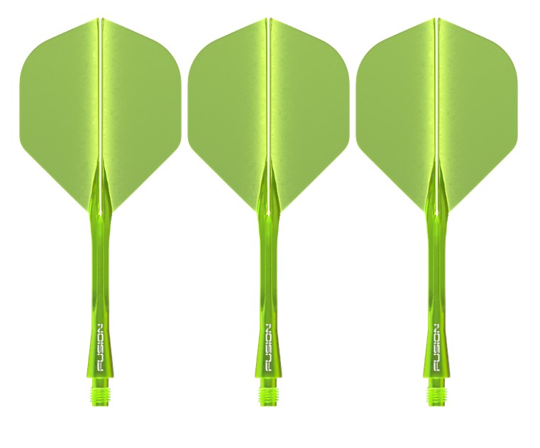 Winmau Fusion No2 Integrated Flight & Shaft - Yellow